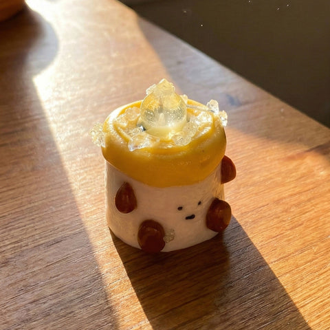 Pawtoto Mini Glowing Candle Baby Squishy Series Handmade Soft Texture Slow Rebound Stress Relief Toy