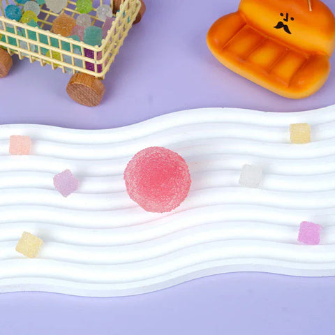 Pawtoto Crystal Mochi Ball Squishy Toy Handmade TPR Soft