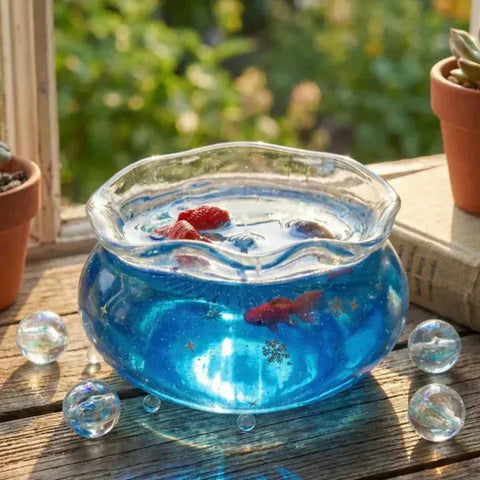 Pawtoto Goldfish: Midnight Spark Series Squishy Toy Handmade Food Grade Silicon Creamy Clay Feel Soft Quick Rebound