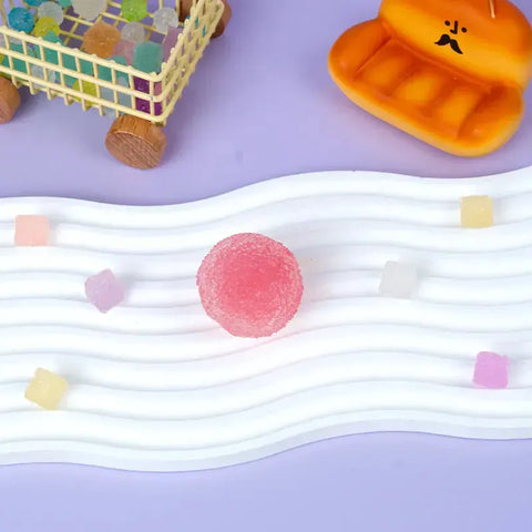 Pawtoto Crystal Mochi Ball Squishy Toy Handmade TPR Soft