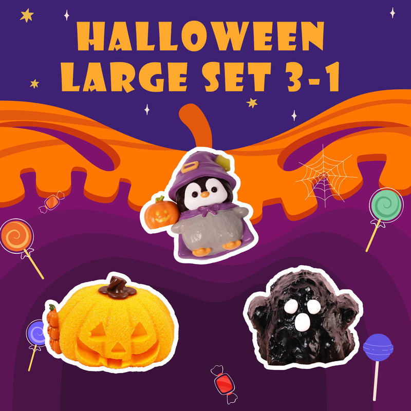 Pawtoto Halloween Squishy Combo Set