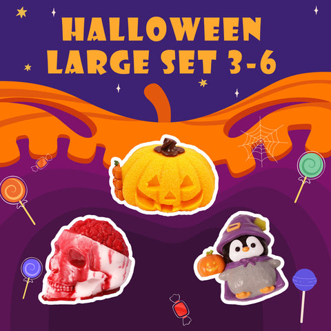 Pawtoto Halloween Squishy Combo Set