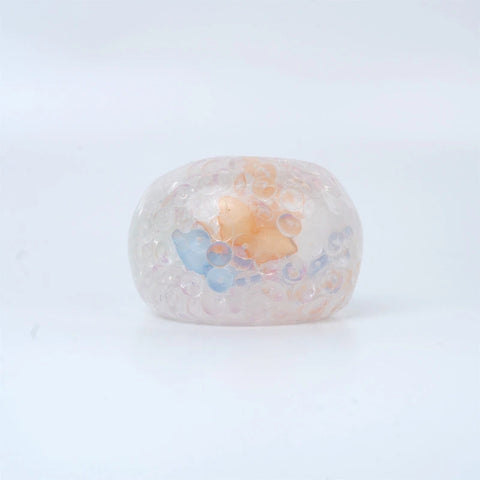 Pawtoto Cloudy Rainbow Wing Ball Squishy Toy Handmade  Creamy Clay Feel Soft Quick Rebound