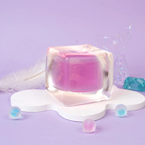Pawtoto Ultra Soft Giant Liquid Sand Ice Block Squishy Food Grade Silicon Water Feel Medium Softness Quick Rebound