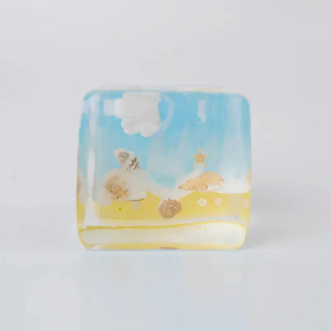 Pawtoto Beach Bliss Squishy Toy Handmade Food Grade Silicon Water Feel Firm Medium Rebound