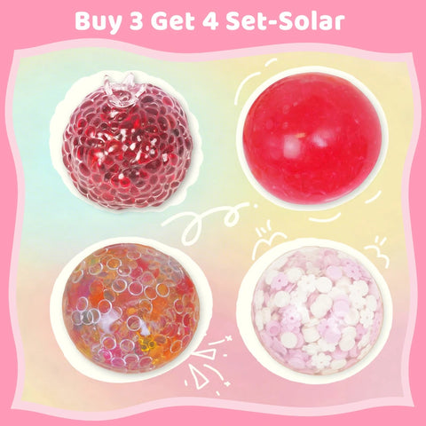 Pawtoto Soft Stretchy Squishy Ball – Handmade Fidget & Sensory Toy Collection