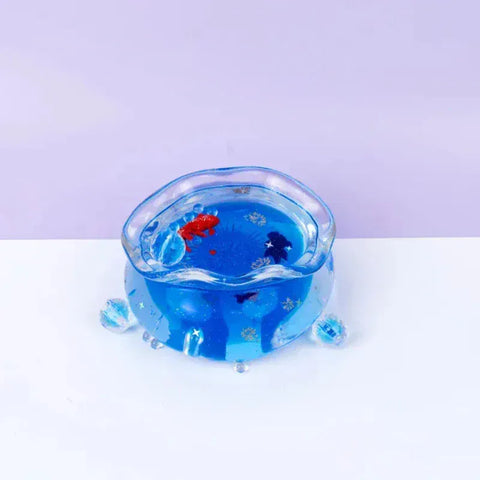 Pawtoto Goldfish: Midnight Spark Series Squishy Toy Handmade Food Grade Silicon Creamy Clay Feel Soft Quick Rebound