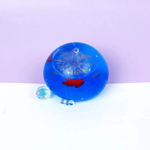 Pawtoto Goldfish: Midnight Spark Series Squishy Toy Handmade Food Grade Silicon Creamy Clay Feel Soft Quick Rebound