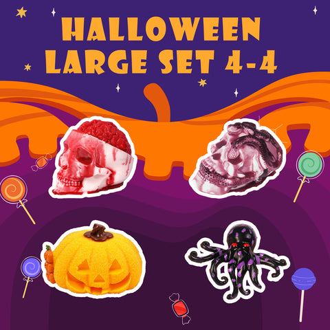 Pawtoto Halloween Squishy Combo Set