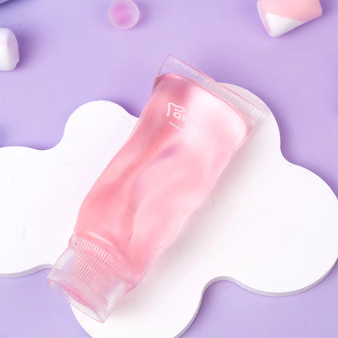 Pawtoto 야광 빙산 스퀴시 장난감 수제 식품 등급 실리콘 크리미 클레이 느낌 부드럽고 빠른 반동