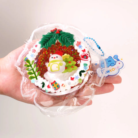 Pawtoto Winter Snowman Clear Wreath Stress Relief Toys Squishy Stressball