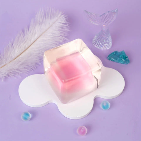 Pawtoto Ultra Soft Giant Liquid Sand Ice Block Squishy Food Grade Silicon Water Feel Medium Softness Quick Rebound