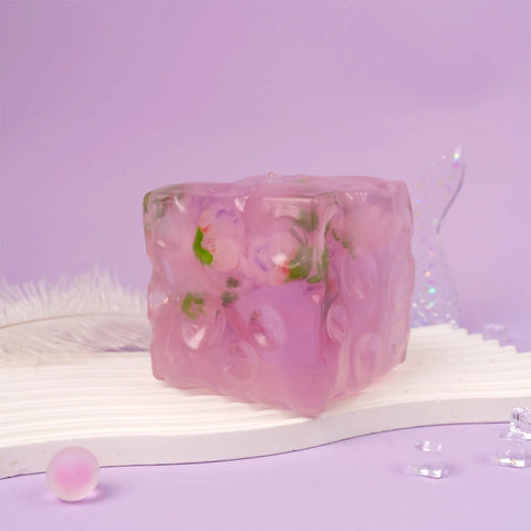 Pawtoto Big Cheese Squishy Toy Handmade Food Grade Silicon Creamy Clay Feel Soft Quick Rebound