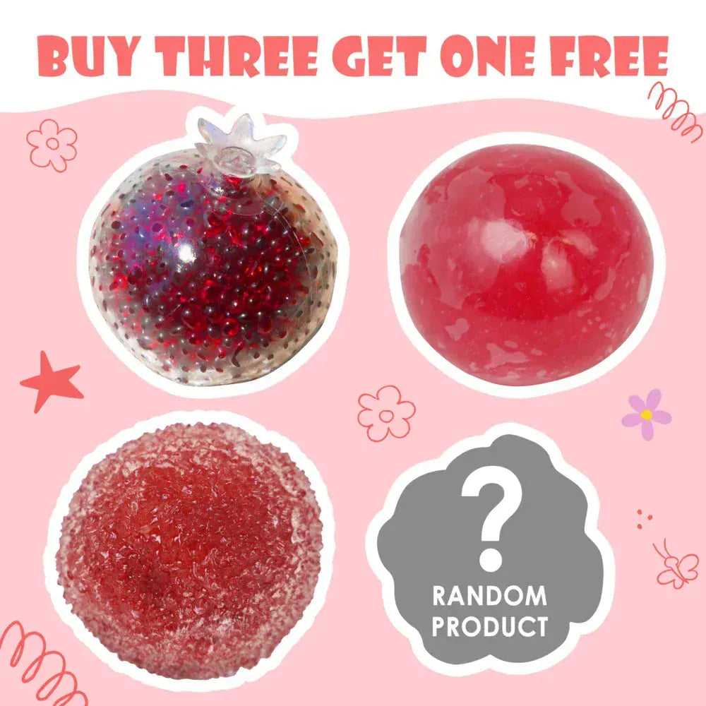 Pawtoto Handmade Sensory Squishy Ball – Stress Relief Squeeze Toy
