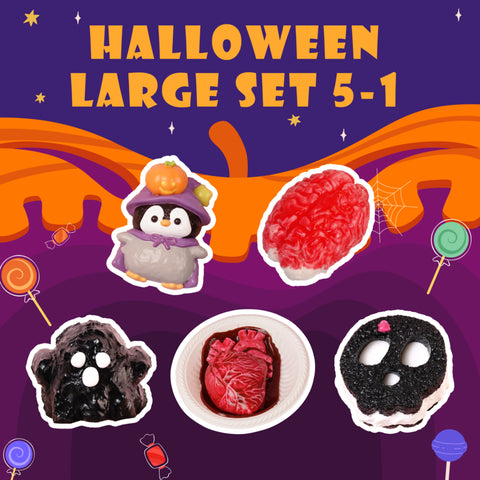 Pawtoto Halloween Squishy Combo Set