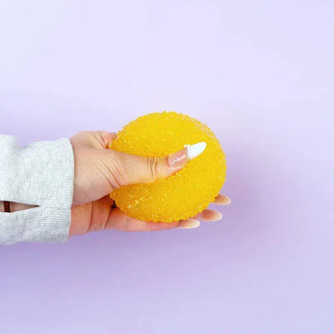 Pawtoto Crystal Mochi Ball Squishy Toy Handmade TPR Soft