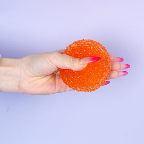 Pawtoto Crystal Mochi Ball Squishy Toy Handmade TPR Soft