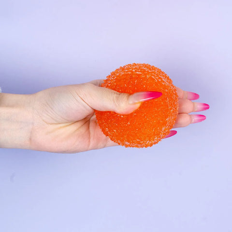 Pawtoto Crystal Mochi Ball Squishy Toy Handmade TPR Soft