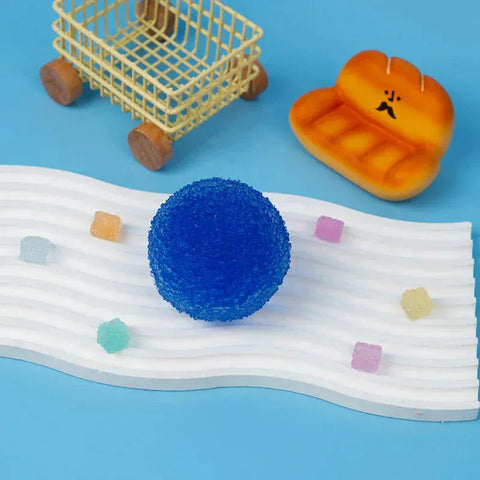 Pawtoto Crystal Mochi Ball Squishy Toy Handmade TPR Soft