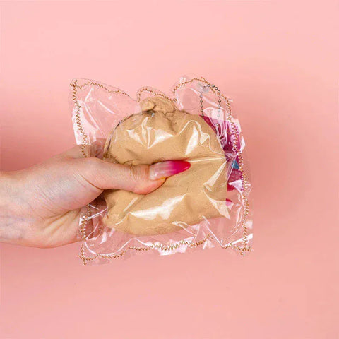 Pawtoto  Gold Coin Sack Squishy Toy Handmade Food Grade Silicon Creamy Clay Feel Soft Quick Rebound