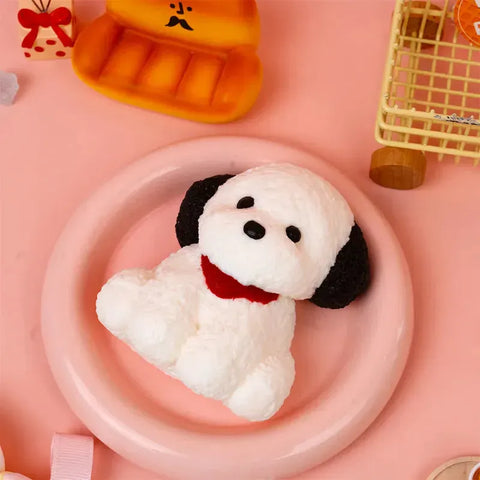 Pawtoto Cute Animals Squishy Toy Handmade Food Grade Silicon Creamy Clay Feel Medium Soft Medium Rebound