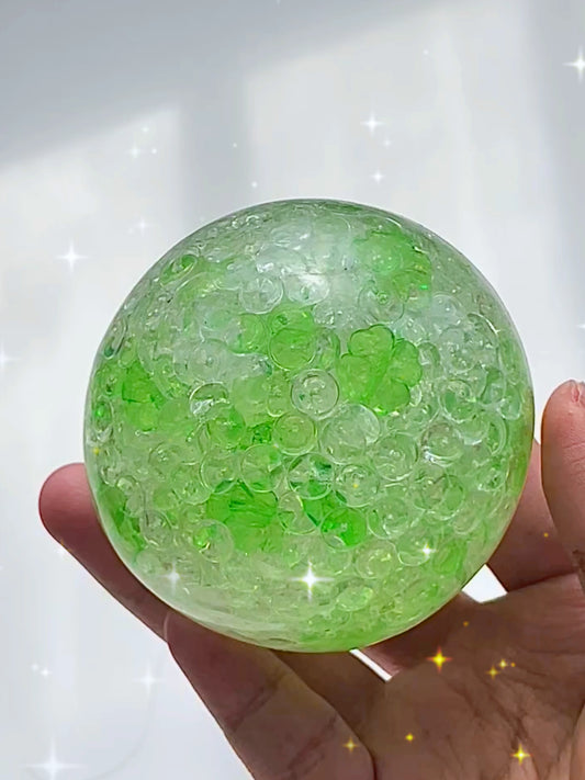 Handcrafted Crystal Bead Squeeze Ball - 03