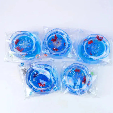 Pawtoto Goldfish: Midnight Spark Series Squishy Toy Handmade Food Grade Silicon Creamy Clay Feel Soft Quick Rebound