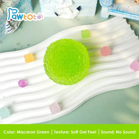 Pawtoto Crystal Mochi Ball Squishy Toy Handmade TPR Soft