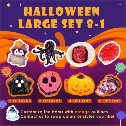 Pawtoto Halloween Squishy Combo Set