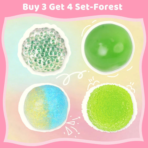 Pawtoto Soft Stretchy Squishy Ball – Handmade Fidget & Sensory Toy Collection
