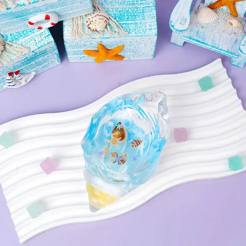 Pawtoto Beach Bliss Squishy Toy Handmade Food Grade Silicon Water Feel Firm Medium Rebound
