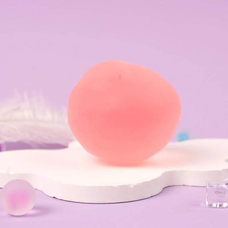 파우토토 하트비트 가든볼 말랑 장난감 수제 푸드 그레이드 실리콘 크리미 클레이 느낌 부드럽고 빠른 복원력