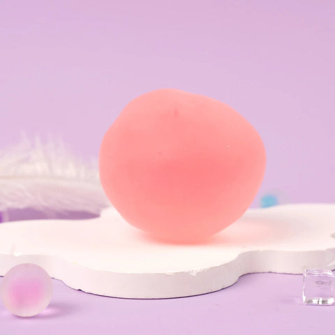 파우토토 하트비트 가든볼 말랑 장난감 수제 푸드 그레이드 실리콘 크리미 클레이 느낌 부드럽고 빠른 복원력