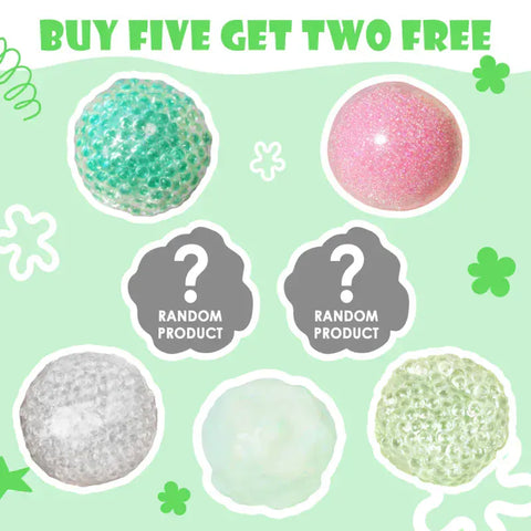 Pawtoto Handmade Sensory Squishy Ball – Stress Relief Squeeze Toy
