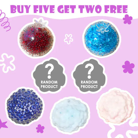 Pawtoto Handmade Sensory Squishy Ball – Stress Relief Squeeze Toy
