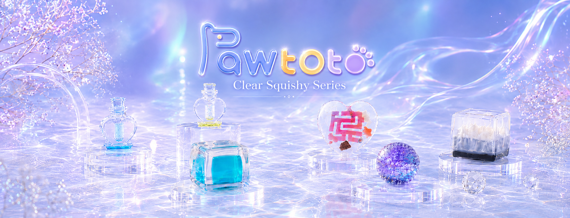 Pawtoto | プレミアムストレス解消スクイーズおもちゃ＆フィジェット