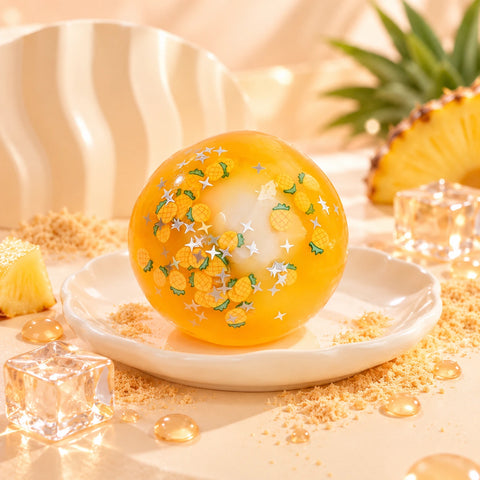 Pawtoto Crispy Ball: Pineapple Mango Stress Relief Toys Squishy Stressball