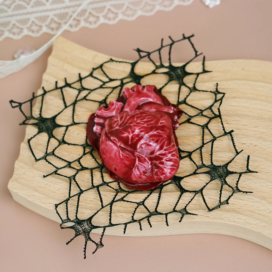 Pawtoto Realistic Silicone Heart Squishy Toy Food Grade Silicon Clay Feel Very Soft Slow Rebound