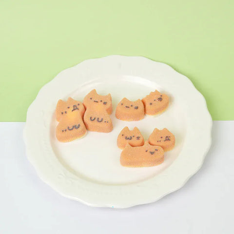 Pawtoto Kitty Mochi Bites Squishy Toy – Handmade Sensory Stress Relief Ball