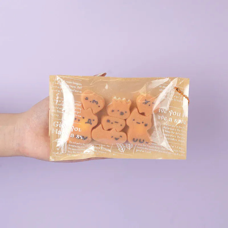 Pawtoto Kitty Mochi Bites Squishy Toy – Handmade Sensory Stress Relief Ball