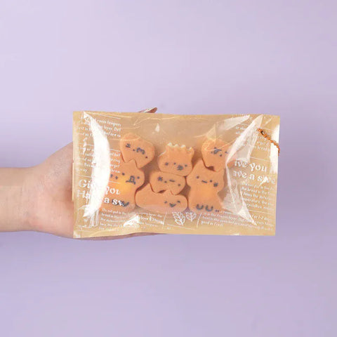 Pawtoto Kitty Mochi Bites Squishy Toy – Handmade Sensory Stress Relief Ball