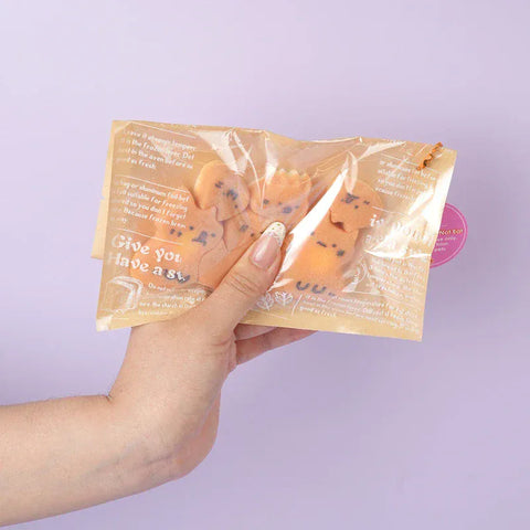 Pawtoto Kitty Mochi Bites Squishy Toy – Handmade Sensory Stress Relief Ball