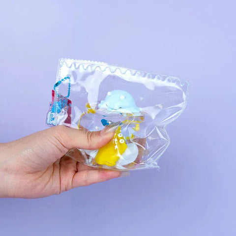 Pawtoto Aquarium Keeper Clear Squishy Toy Handmade Food Grade Silicon Creamy Clay Feel Soft Quick Rebound