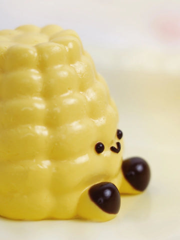 Pawtoto Baby Corn Squishy Toy Handmade Food Grade Silicon Creamy Clay Feel Soft Quick Rebound