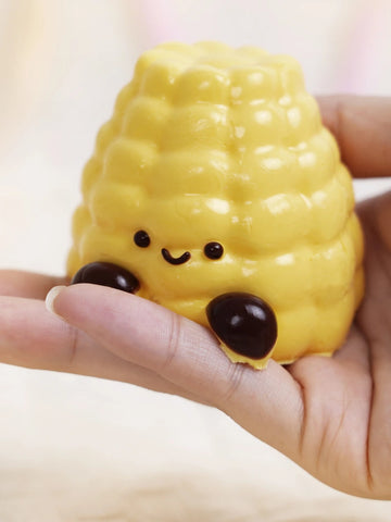 Pawtoto Baby Corn Squishy Toy Handmade Food Grade Silicon Creamy Clay Feel Soft Quick Rebound