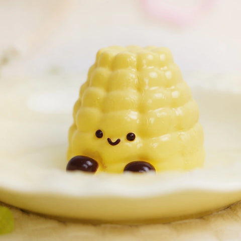 Pawtoto Baby Corn Squishy Toy Handmade Food Grade Silicon Clay Feel Very Soft Slow Rebound