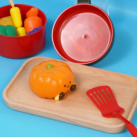 Pawtoto Baby Pumpkin Squishy Toy Handmade Clay Feel Very Soft Slow Rebound
