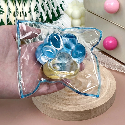 Pawtoto Beach Bliss Squishy Toy Handmade Food Grade Silicon Water Feel Firm Medium Rebound