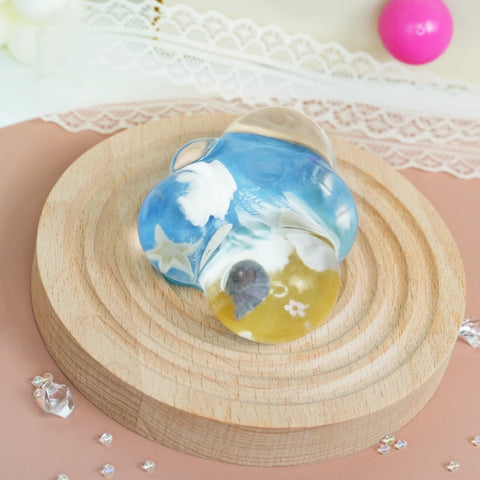 Pawtoto Beach Bliss Squishy Toy Handmade Food Grade Silicon Water Feel Firm Medium Rebound