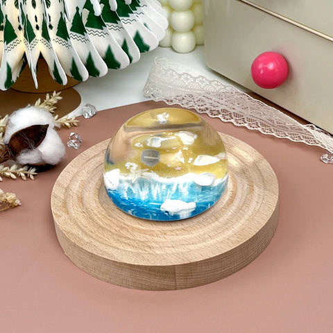 Pawtoto Beach Bliss Squishy Toy Handmade Food Grade Silicon Water Feel Firm Medium Rebound